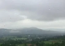 pancadas de chuva em Itabira