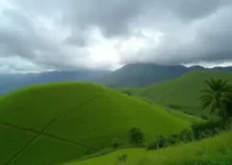 dia com muitas nuvens em Itabira
