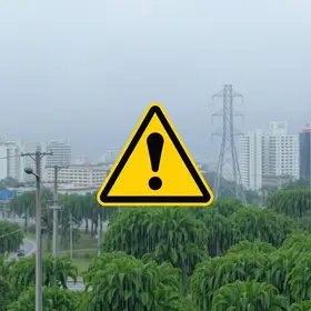 alerta amarelo de chuvas intensas