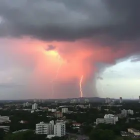 alerta amarelo Belo Horizonte tempestade granizo