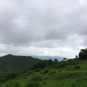 Itabira com muitas nuvens