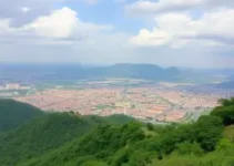 Vista panorâmica de Itabira (MG), a “Cidade do Ferro”