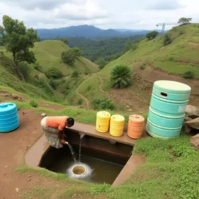 abastecimento de água em Itabira