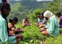 programação de contato com a natureza