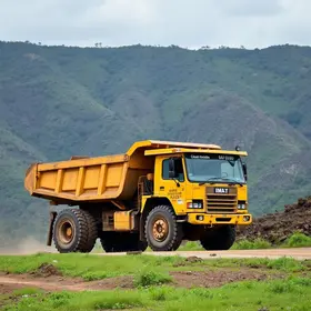 transporte de caçamba fora de estrada