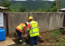 manutenção emergencial da Copasa