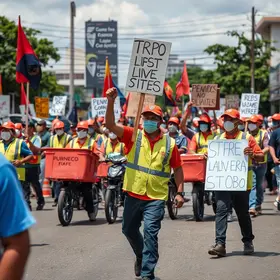 paralisação de entregadores