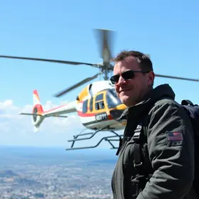 helicóptero de ex-sócio de Vorcaro