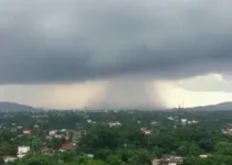 alerta de chuva de granizo
