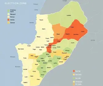 Mapa da apuração das eleições 2026 em Itabira