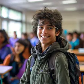 estudante de escola pública de Adamantina