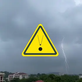 INMET alerta amarelo de tempestade com risco de granizo