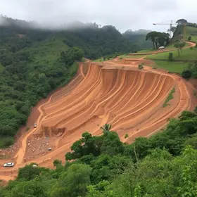 deslizamento de encosta