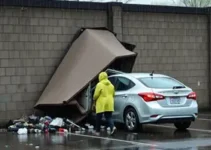 desabamento muro Itajubá