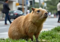 capivara em buraco