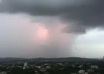 alerta de tempestade e granizo em Minas Gerais