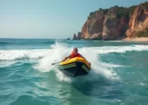 turista de 75 anos resgatada na Orla de Pajuçara