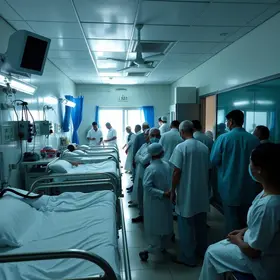 superlotação Hospital de Clínicas de Itajubá