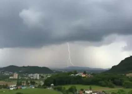 tempestade e granizo