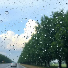 chuva rápida e isolada em Goiânia