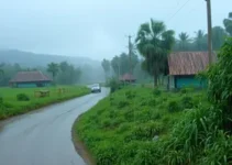 chuva intensa e ventos em Itajubá/MG