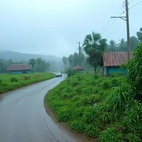 chuva intensa e ventos em Itajubá/MG