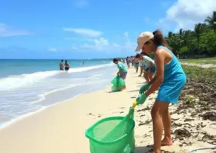 mutirão de limpeza