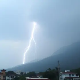 tempestade e granizo em Minas Gerais