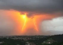 alerta amarelo de tempestade em Ouro Preto
