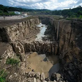 rompimento do dique da Vale