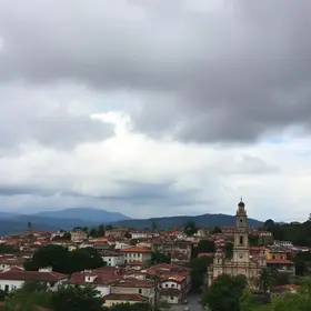 Ouro Preto dia nublado
