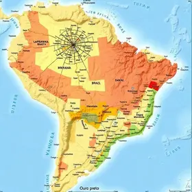 mapas geológicos de municípios mineradores