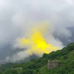 alerta amarelo de baixa umidade