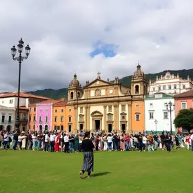 evento inédito na Praça Tiradentes