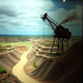 mineração predatória