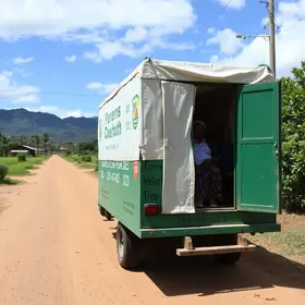 carreta de saúde da mulher