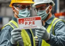 fornecimento de EPIs vencidos