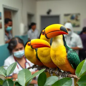 casal de tucanos